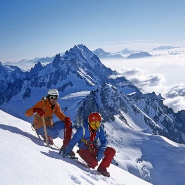 Hans Kammerlander über den Montblanc