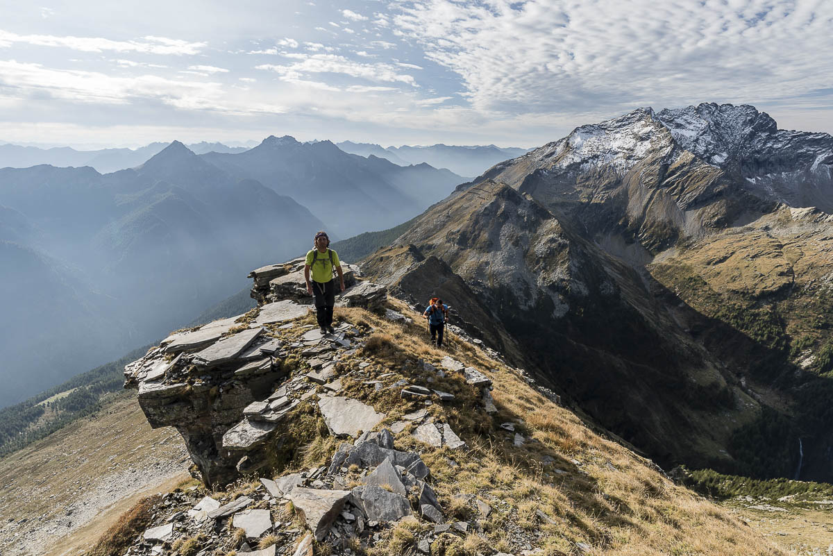 Via Alta Crio: Gipfeltreffen der Dreitausender