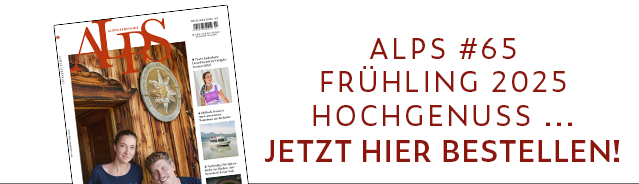 Alps Magazin Cover / Frühling 2025 Ausgabe #65