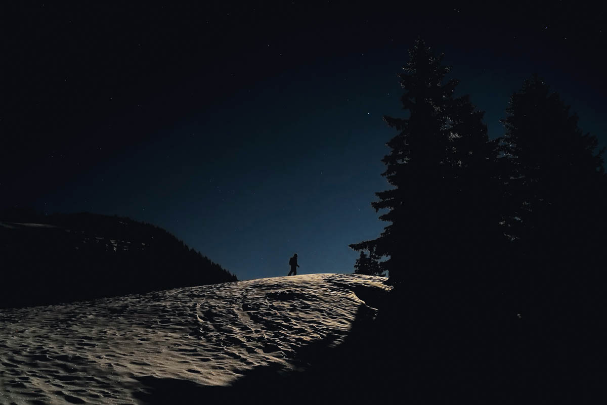 Eine Nachtwallfahrt im Winter hat ihren besonderen Reiz.